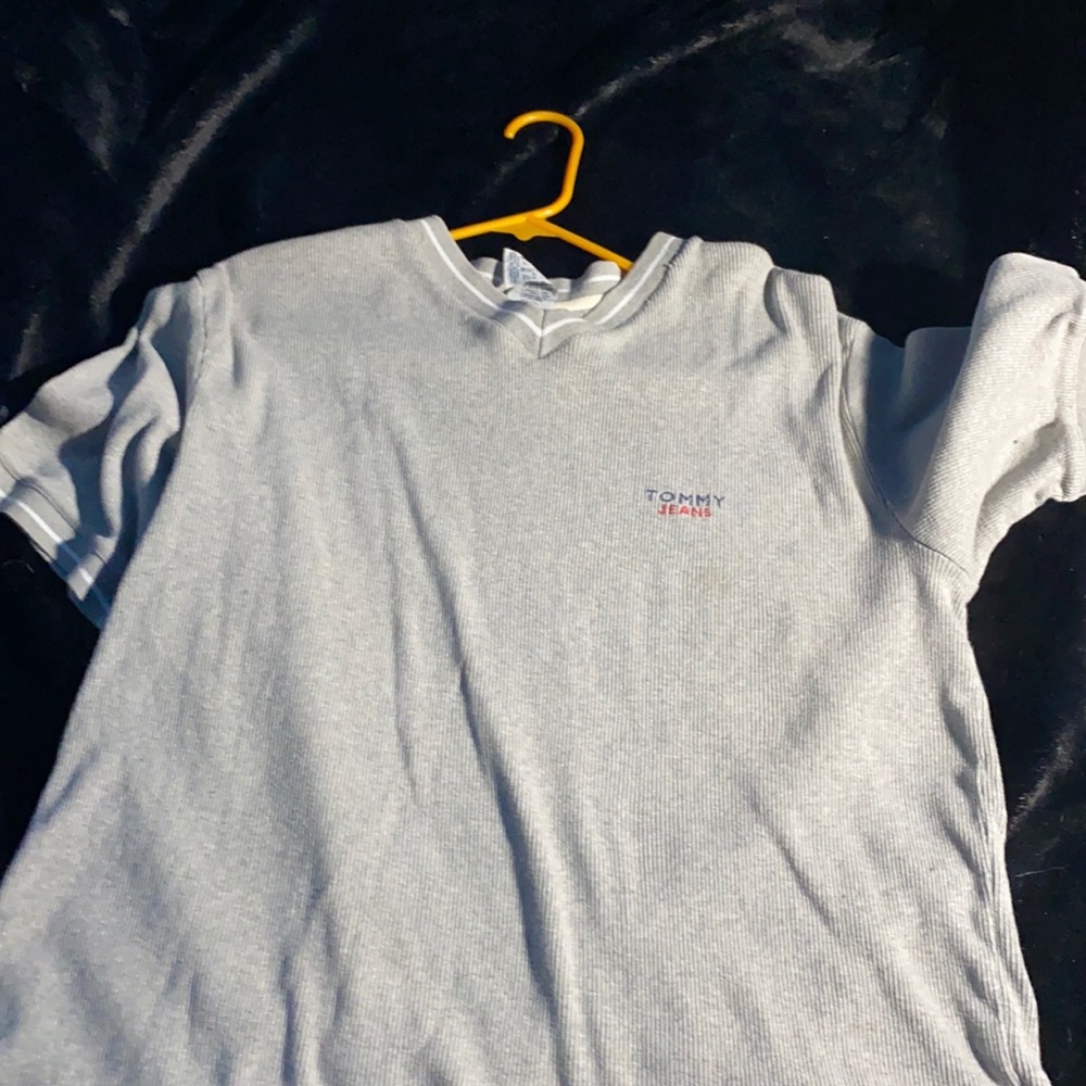 Tommy jeans gray tee